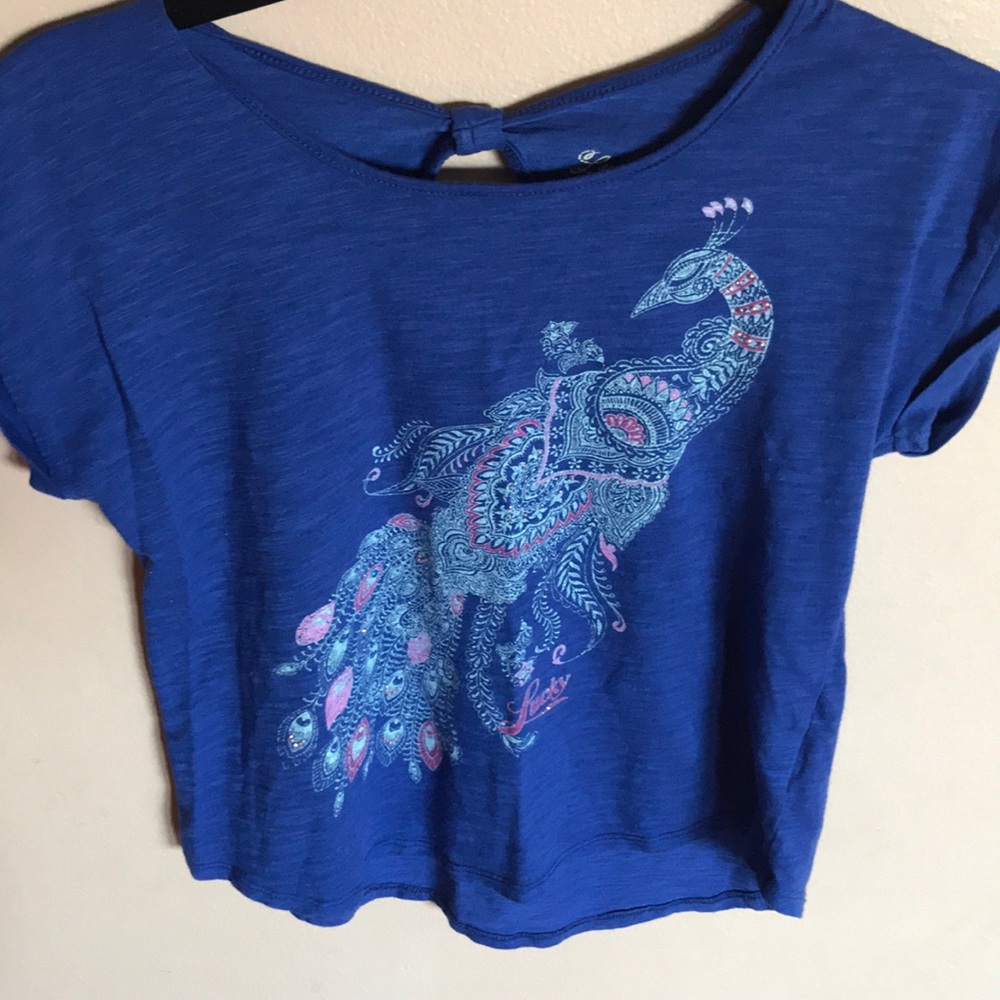 Blue designer lucky brand shirt